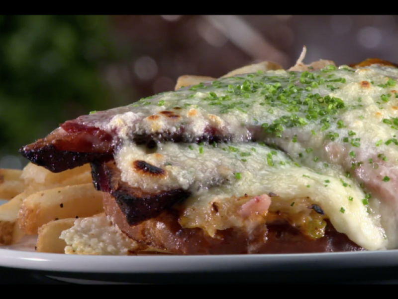 OpenFaced Reuben Sandwich Commissaries